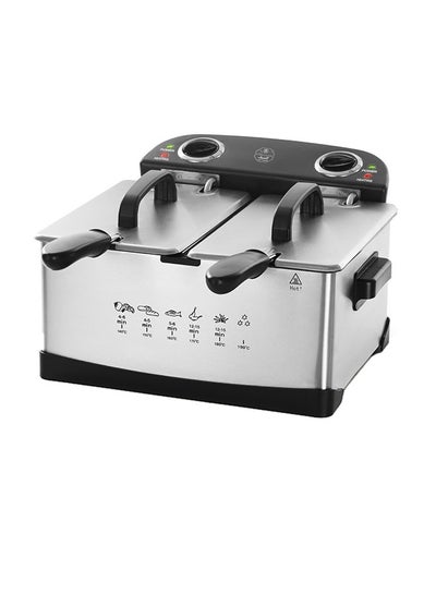 Buy Deep Fryer 5 L 2400 W E04201 Silver in Saudi Arabia