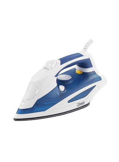 Buy Jano Steam Iron With Ceramic Coating Plate 320 ml 2200 W E05219 Blue in Saudi Arabia