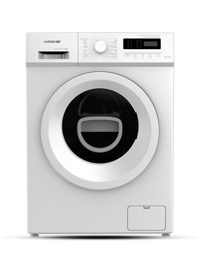 اشتري 1400 RPM Front Loading Washing Machine, LED Display With BLDC Inverter Motor 7 kg KR-WFL70SI White في الامارات