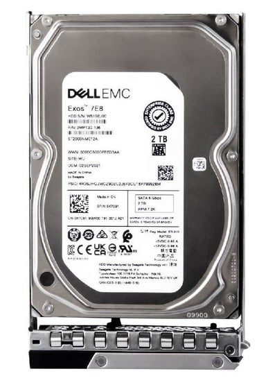 اشتري Emc Exos 7E8 / 3.5" / 7.2KRPM / 12Gbps SAS Hard Drive 2 TB في السعودية