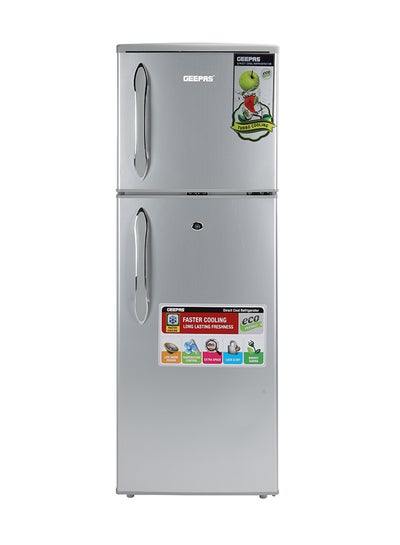 Buy Energy Saving Double Door Direct Cool Refrigerator With Faster Cooling 132 L 120 W GRF1857WPN-1 Grey in Saudi Arabia