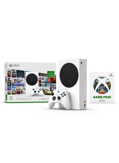 اشتري Xbox Series S 512GB with 3 Months Game Pass في السعودية