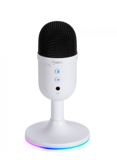 Buy MARVO MIC06 WH USB Wired Gaming Microphone in Egypt