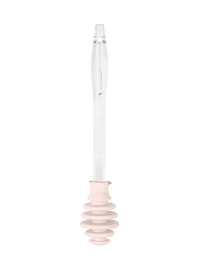 اشتري Royalford 16 cm Silicone Honey Spoon- RF11773 Premium-Quality, Non-toxic and Hygienic Silver في الامارات