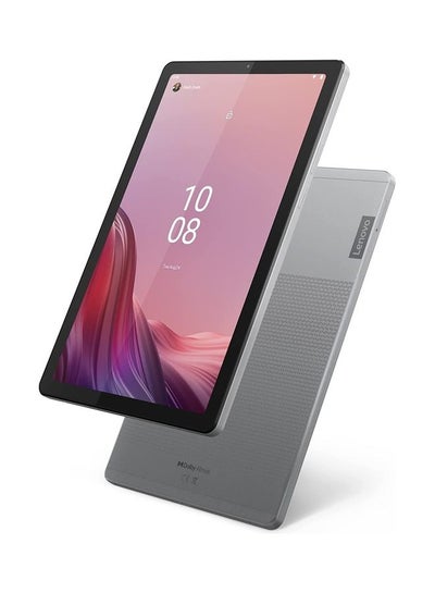 Buy Tab M9 9-inch Arctic Grey 3GB RAM 32GB 4G - Middle East Version With Clear Cover in UAE