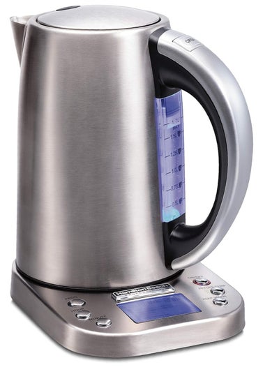 Buy Professional Electric Kettle With Digital Controls 1.7 L 2200 W 41028 Silver in UAE