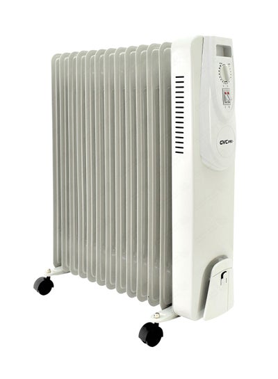 Buy 13-Fins Oil Heater 2500 W GVOR-2013 White in Saudi Arabia