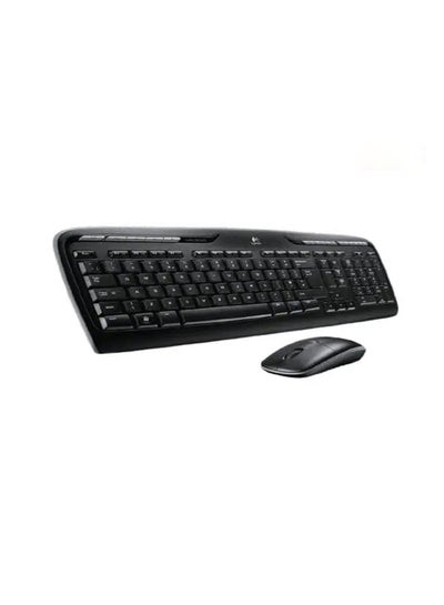 Buy Mk330 Wireless Keyboard & Mouse Combo Black in UAE