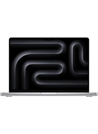 اشتري 2023 Newest MacBook Pro MR7J3 Laptop M3 chip with 8‑core CPU, 10‑core GPU: 14.2-inch Liquid Retina XDR Display, 8GB Unified Memory, 512GB SSD Storage And Works with iPhone/iPad English/Arabic Silver في مصر