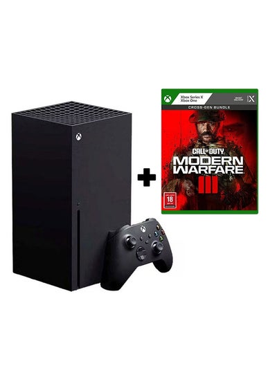 اشتري Xbox Series X 1TB Console (Disc Version) with Controller Bundle with Call of Duty Modern Warfare III Cross-Gen Bundle في الامارات