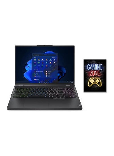 Buy Legion Pro 5 Gaming Laptop With 16-Inch Display, Core i9-13900HX Processor/32GB RAM/1TB SSD/8GB NVIDIA RTX 4070 Graphics Card/Windows 11 With Neon Game Quotes English Grey in UAE