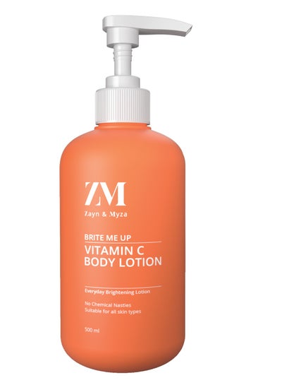 Buy Vitamin C Body Lotion Glow Reviving and Skin Brightening Shea Butter 500ml in UAE