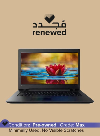 اشتري V110 Laptop With 15.6-Inch Display, Core i3 Processor/8GB RAM/256GB HDD/Intel HD Graphics 520 English Black في الامارات