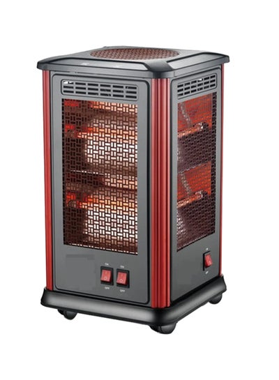 اشتري Electric Decor Heater 2000 W GVHT-3443 Black/Red في السعودية