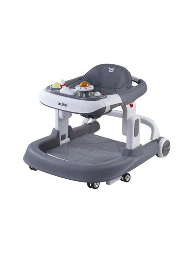 Buy Oxi 2-in-1 Activity Walker - Grey in UAE