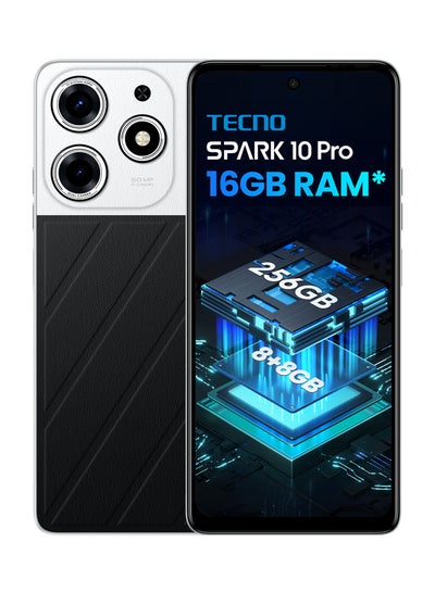 اشتري Spark 10 Pro 6.8 Inch Lunar Eclipse 8GB 256GB 4G - International Version في الامارات