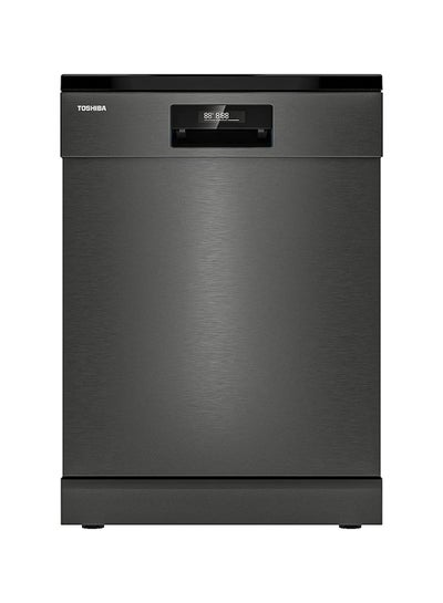 Buy Dishwasher 15 Place Settings 3 Layer basket Origin Inverter 8 Programmes 4 Functions with 1 Year Warranty 36 kg DW-15F3ME(BS) Black in UAE