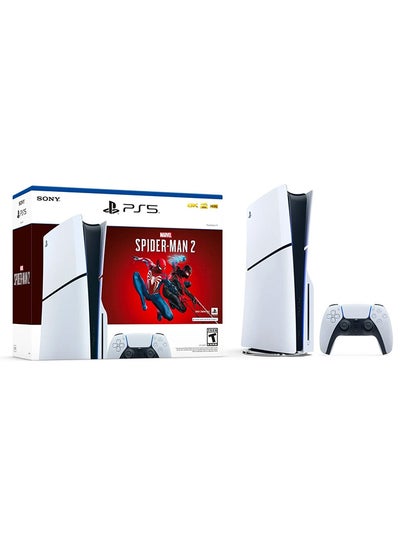 اشتري PS5 Slim Console with Marvel’s Spider-Man 2 Bundle في مصر