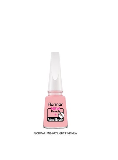 Buy Classic Nail Enamel With New Improved Formula And Thicker Brush - 077 Light Pink 077 Light Pink in UAE