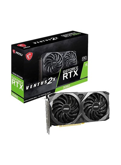 Buy GeForce RTX 3060 VENTUS 2X 12G OC Gaming Graphics Card - 12GB GDDR6, 1807 MHz, PCI Express Gen 4, 192-bit, 3x DP (v1.4), HDMI 2.1 (Supports 4K) in UAE