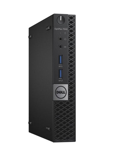 Buy Optiplex 7040 Micro Form  Desktop 6th Gen Intel Core i5 , 16GB DDR4 RAM, 500GB SSD , Windows 10Pro (RENEWED) Black in UAE