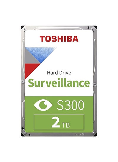 Buy 2TB S300 Surveillance HDD - 3.5" SATA Internal Hard Drive Supports up to 64 HD cameras at a 180TB/Year workload (HDWT720UZSVA) 2 TB in UAE