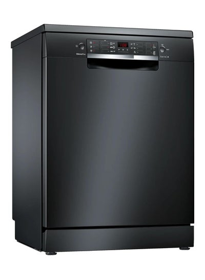اشتري Series 4 Dishwasher 60 Cm 13 Persons Half Load 6 Programs 9.5 L 2400 W SMS46NB01V Black في مصر