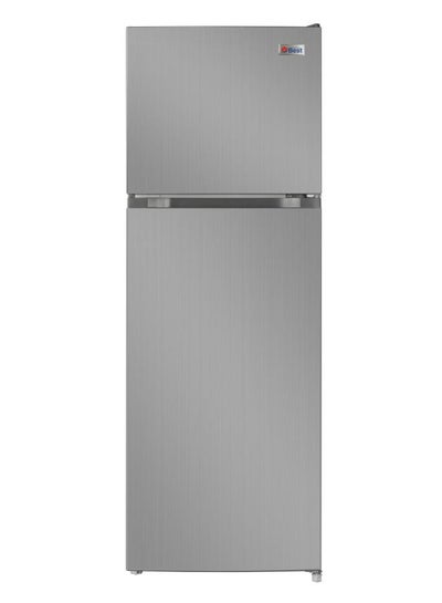 Buy Double Door Refrigerator 350 L 310 kW BRN-350L Silver in Saudi Arabia