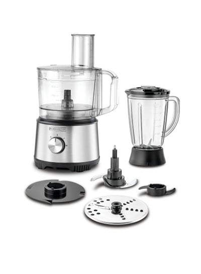 Buy Food Processor 800 watts - 24 functions -FX825 800 W FX825 silver in UAE