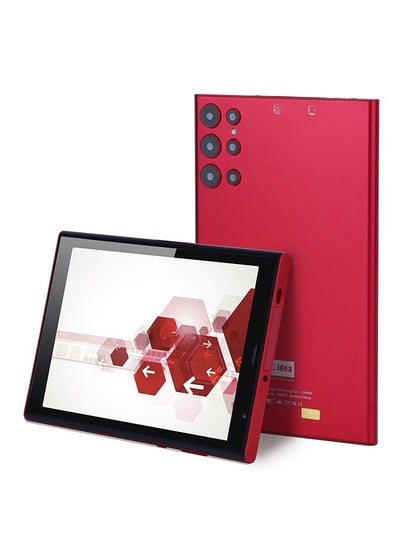 Buy 8 Inch Tablet, Google Android 9.0 Dual Cameras 256GB Storage Long Battery Life  For Adults Teenagers CM822 Red in UAE