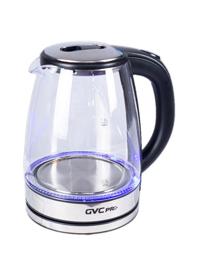 Buy Glass Electric Kettle 1.8 L 1850 W GVCKT-2180 Silver in Saudi Arabia