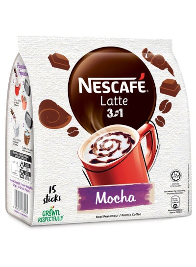 اشتري 3 In 1 Latte Mocha Instant Coffee 620grams  Single في الامارات