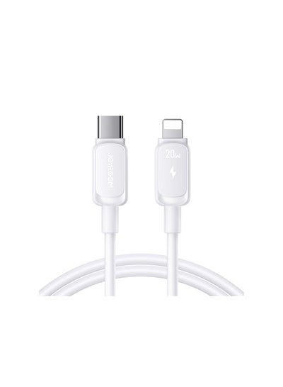 Buy JOYROOM S-CL020A14 Multi-Color Series 20W USB-C / Type-C to 8 Pin Fast Charging Data Cable, Length:1.2m White in Egypt