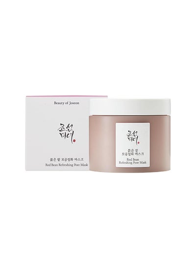 Buy Red Bean Refreshing Pore Mask Red 140ml in Saudi Arabia