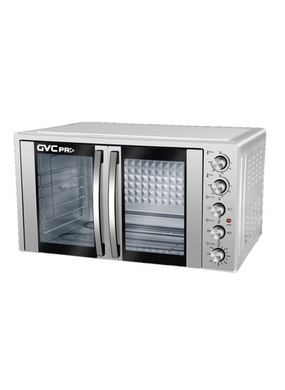 Buy Electric Over Double Door Oven 80 L 2400 W GVOV-802DS Silver in Saudi Arabia