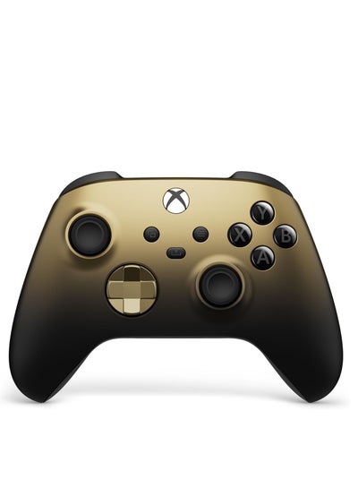 اشتري Xbox Wireless Controller For Xbox Series X|S, Xbox One, Windows10/11, Android, And iOS - Gold Shadow في السعودية