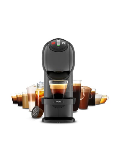 اشتري Dolce Gusto Genio S Capsule Machine By Krups Hot And Cold Drinks 15 Bar Pump Pressure Water Tank XL Functionality Automatic Shut-Off 0.8 L 1500 W KP240B Anthracite في الامارات