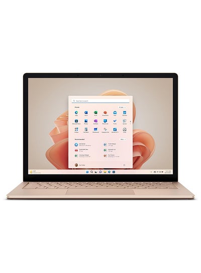 اشتري Surface Laptop 5 R8N-00068 With 13.5-Inch PixelSense Display, Core i5-1235U Processor/16GB RAM/512GB SSD/Intel Iris Xe Graphics/Windows 11 Home English Sandstone في الامارات