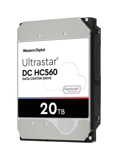اشتري Western Digital Ultrastar DC HC560 20TB Internal Hard Drive, 512MB Cache Size, 7200 RPM Speed, SATA 6Gb/s Interface, 3.5'' Form Factor, Compatible With Windows / Server / Linux | WUH722020ALE6L4 20 TB في الامارات