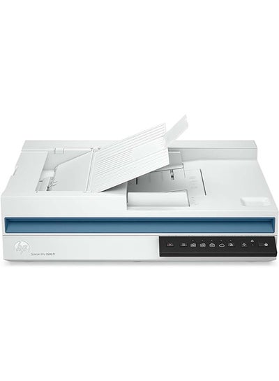 اشتري ScanJet Pro 2600 f1, Fast 2-Sided scanning and auto Document Feeder (20G05A) White في الامارات