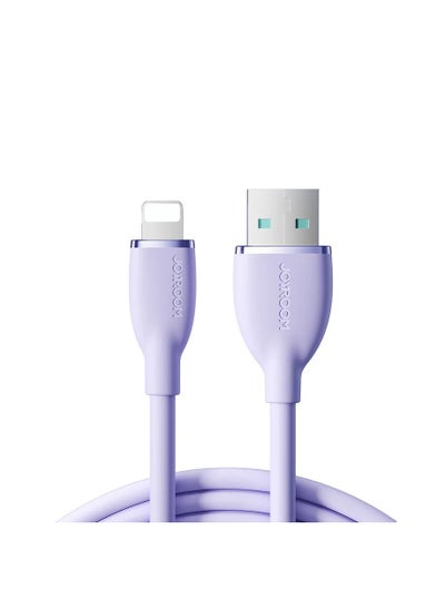 اشتري SA29-AL3 Silicone Cable 27W/Lightning 3A 1.2M Purple في مصر