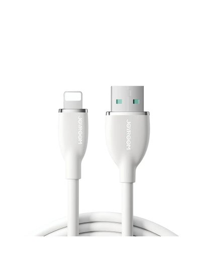 Buy SA29-AL3 Silicone Cable 27W/Lightning 3A 1.2M White in Egypt