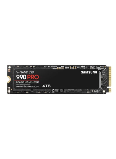 Buy 990 Pro Ssd PCIe 4.0 M.2 2280 Internal Solid State Hard Drive, Seq. Read Speeds Up To 7,450 Mb/s For High End Computing, Gaming, And Heavy Duty Workstations 4 TB in Saudi Arabia