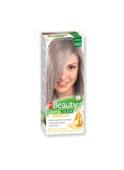 اشتري Permanent Hair Dye color Platinum M02 125grams في السعودية