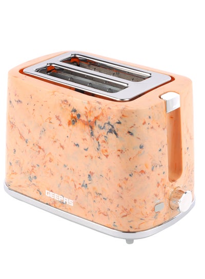 Buy 2 Slice Bread Toaster With Cancel Button, Adjustable Browning Control 7 Settings, Removable Crumb Collector Tray, Automatic Cut-Off, 900 Watt Power, Movable Steel Net, Middle Setting Automatically 900 W GBT36555UK-CR Cream in UAE