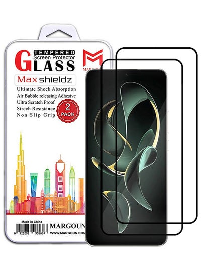 Buy 2 Pack For Xiaomi Redmi K60 Ultra Screen Protector Tempered Glass With 9H Hardness Anti-Scratch Glass Flim Premium HD Clarity Clear in UAE