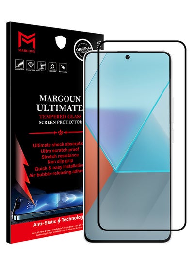 Buy Xiaomi Redmi Note 13 Pro Screen Protector Tempered Glass with 9H Hardness Anti-Scratch Glass flim Premium HD Clarity Clear in UAE