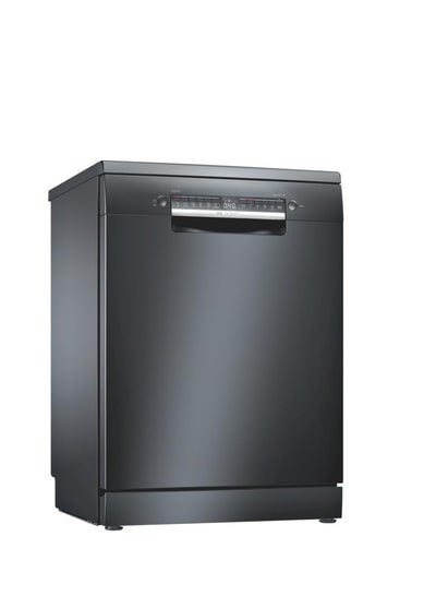 Buy Dishwasher Series 4 -  13 Person 60 Cm 6 Programs 9.5 L SMS4IKC62T Black in Egypt