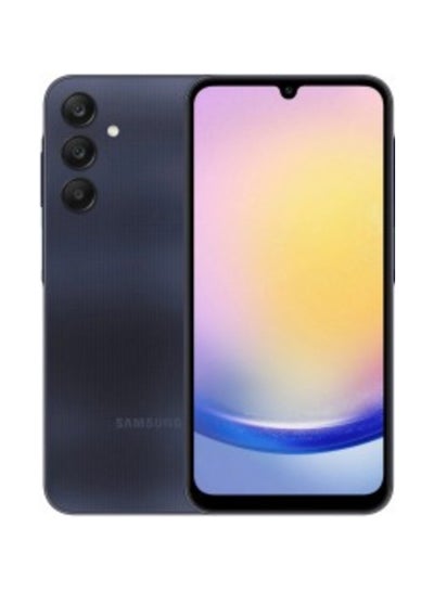 Buy Galaxy A25 Dual SIM Blue Black 6GB RAM 128GB 5G - Middle East Version in Saudi Arabia