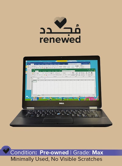 Buy Renewed - Latitude E7470 (2016) Laptop With 14-Inch Display, Intel Core i5 Processor/6th Gen/32GB RAM/1TB SSD/Intel Integrated Shared Graphics English Black in Saudi Arabia